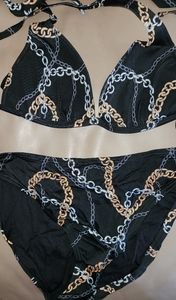 Victoria's Secret Tri-Top Scoop Bottom Bikini